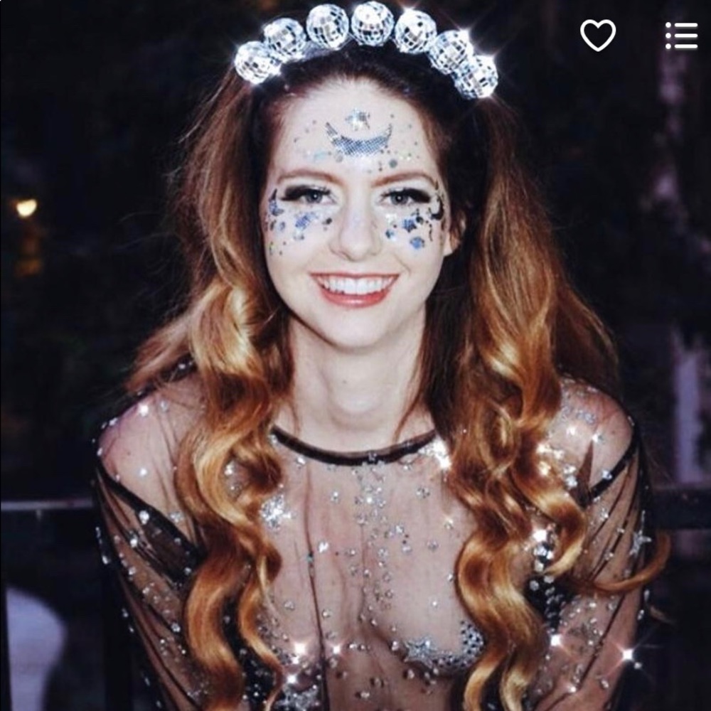 LED Disco Ball Headband